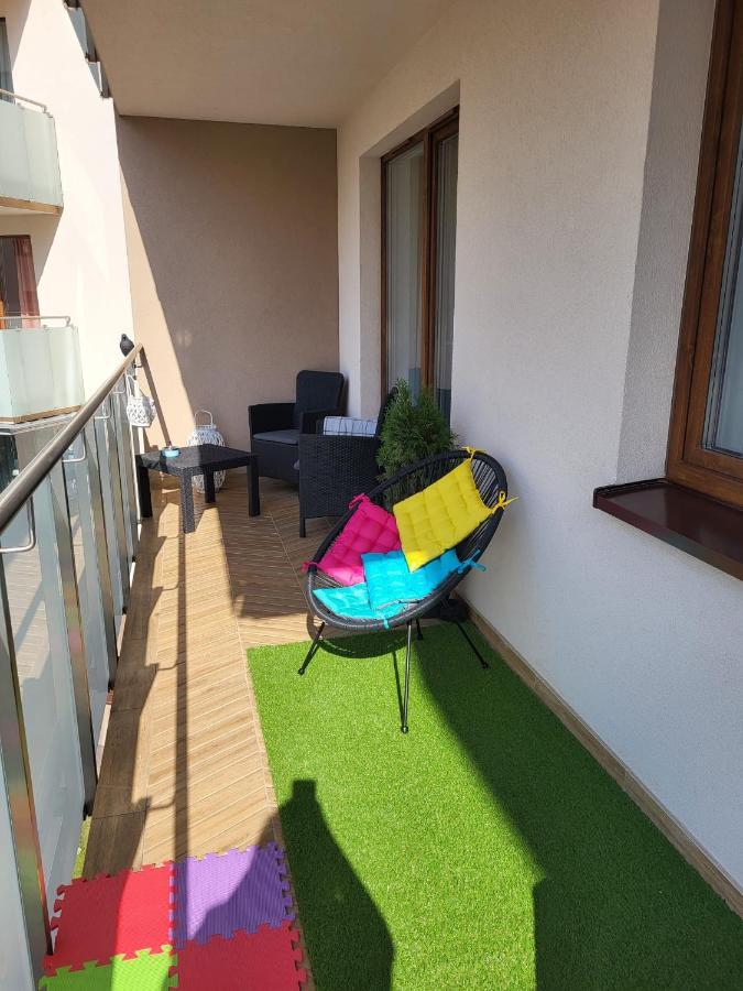 Apartament Rainbow Apartment Bialystok Bagian luar foto